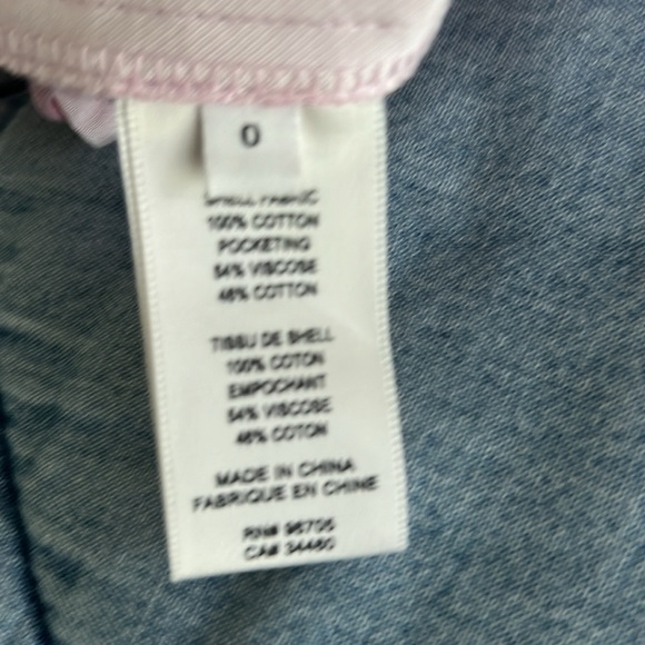 Rebecca Taylor Women's Cotton Suiting Tailored Short, Pale Orchid, 0, NWT - Picture 4 of 4